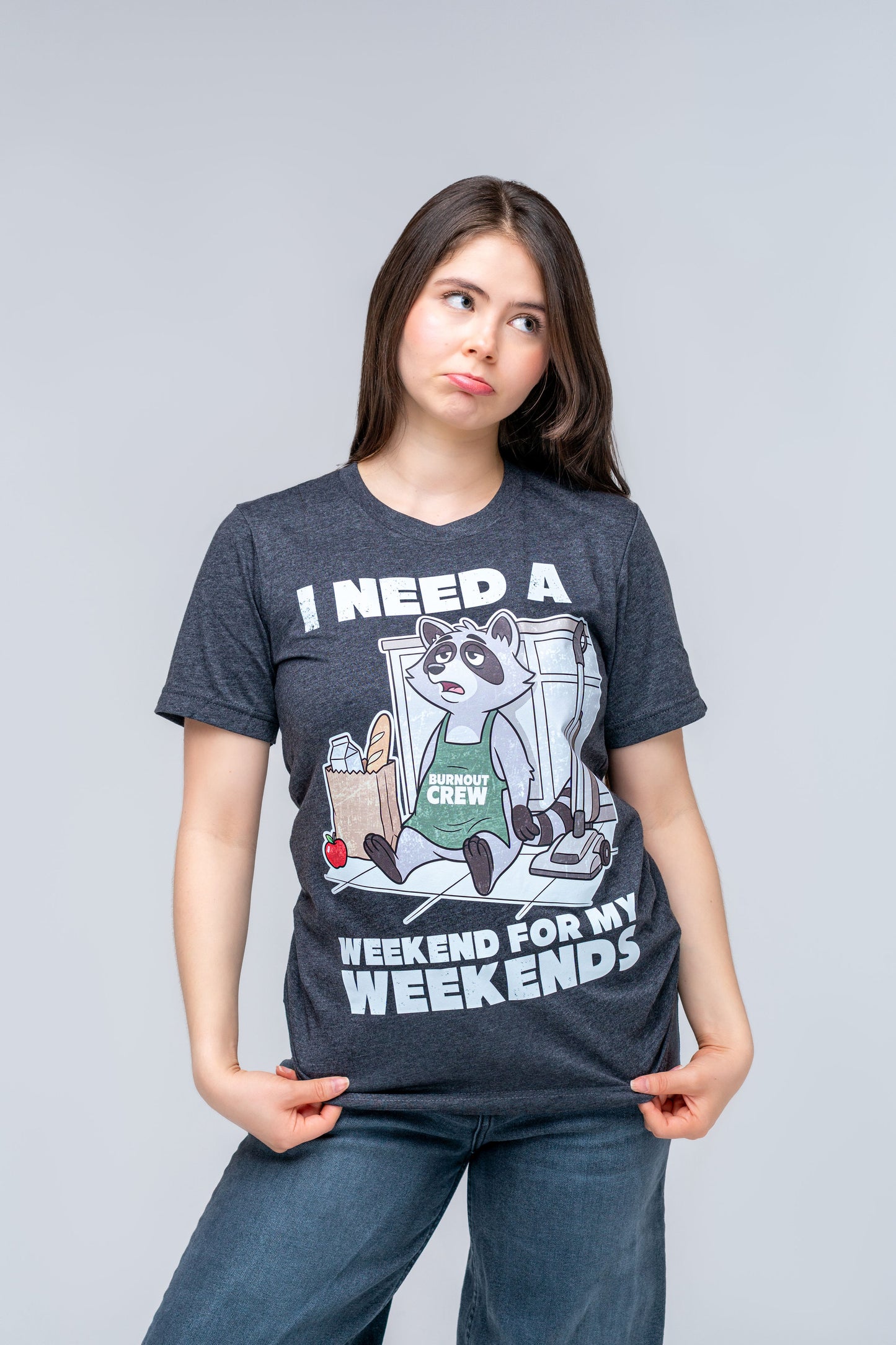 Exhausted Raccoon