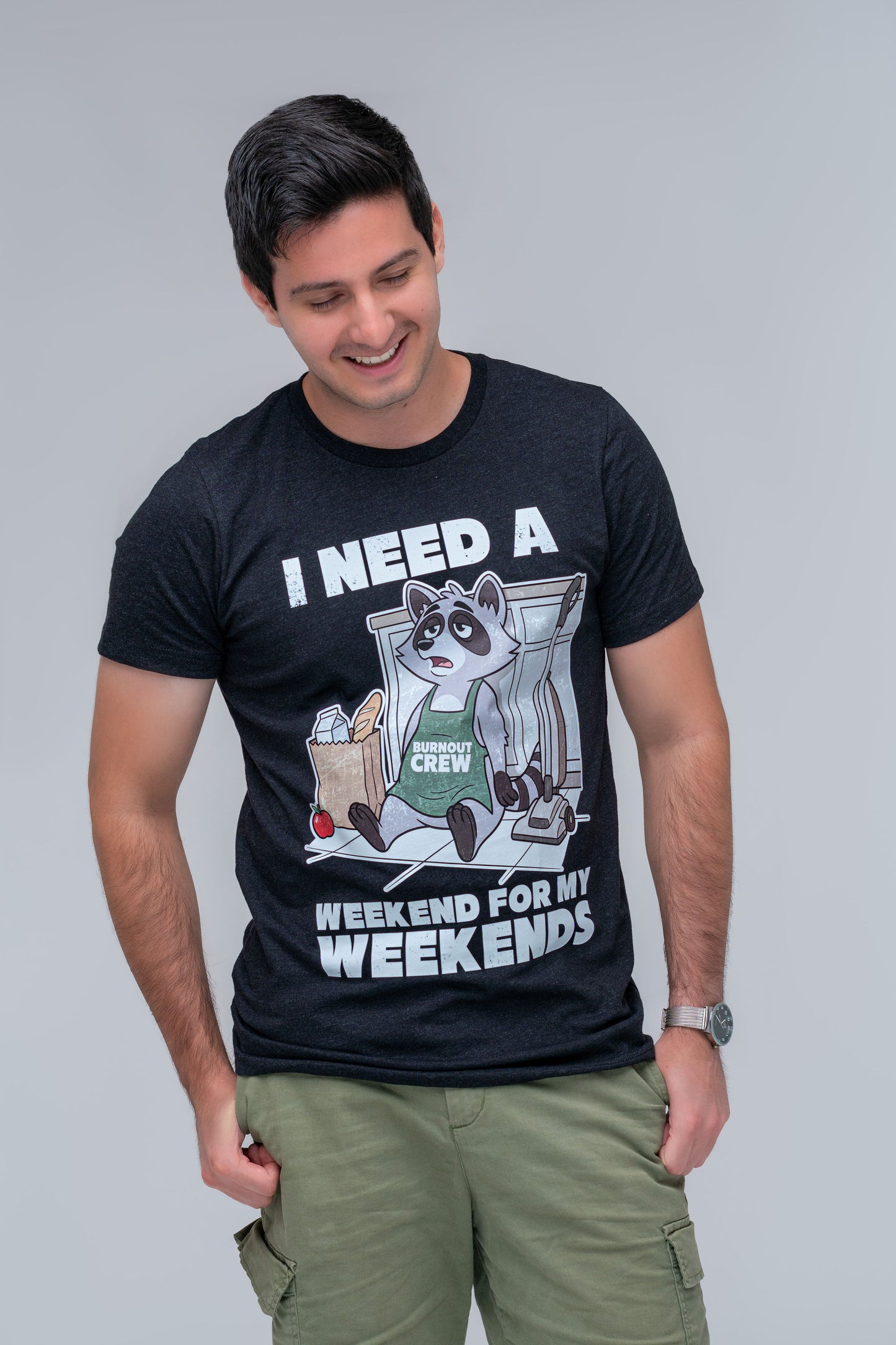Exhausted Raccoon
